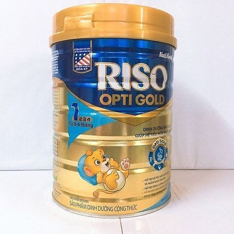 Sữa Bột Nuti Riso Opti Gold 1 900g