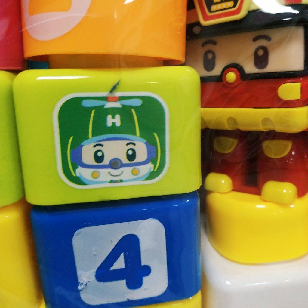 Đồ Chơi Xếp Lego Hình Poli Cho Bé