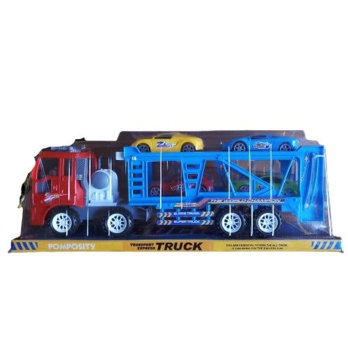 Đồ Chơi Xe Vận Chuyển Ô Tô 2 Tầng Chạy Bằng Đà Cho Bé