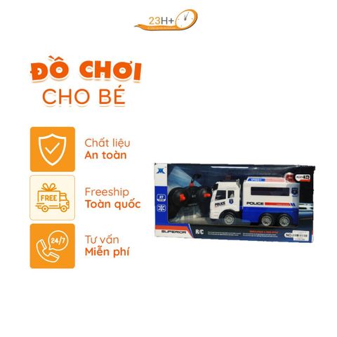 Đồ Chơi Xe Cảnh Sát Có Điều Khiển Cho Bé