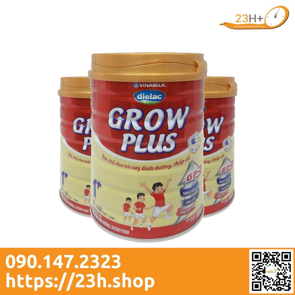 Sữa Bột Dielac Grow Plus Đỏ 1+ 900g