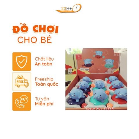 Đồ Chơi Nhà Tắm Cá Chở Voi Phun Nước Cho Bé