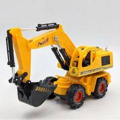 Đồ Chơi Xe Cẩu Điều Khiển Không Dây Màu Vàng Cho Bé
