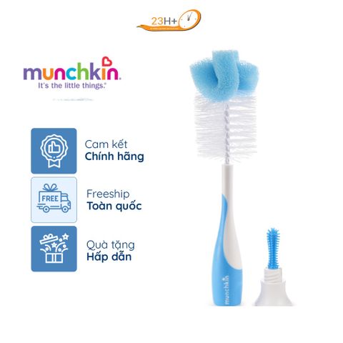 Cọ bình sữa có mút Munchkin