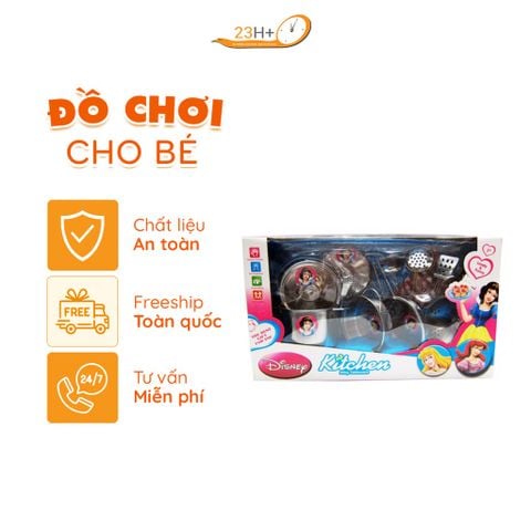 Bộ Đồ Chơi Dụng Cụ Nấu Ăn Bằng Inox Cho Bé Gái