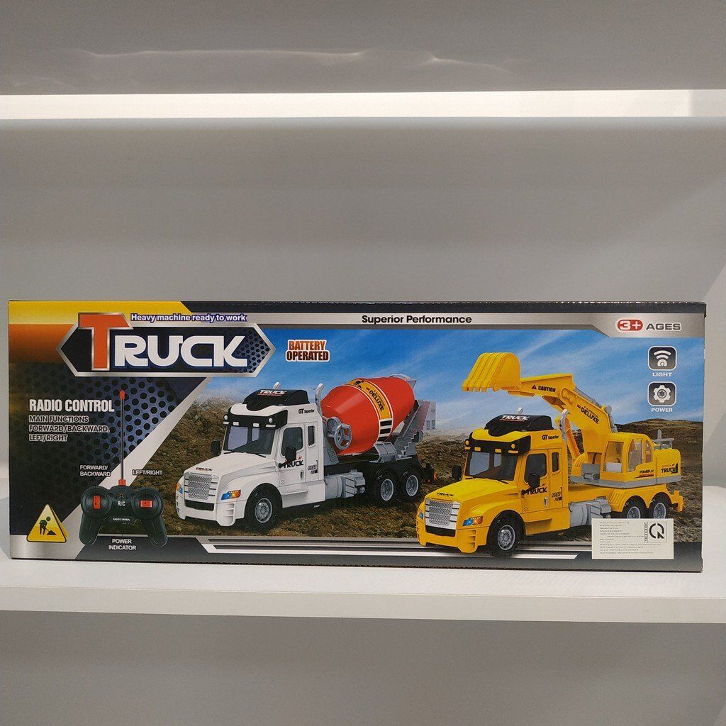 Đồ Chơi Xe Chở Rác Có Điều Khiển Cho Bé Yêu Môi Trường