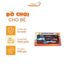 Đồ Chơi Bộ 7 Loại Xe Chạy Bằng Đà Cho Bé