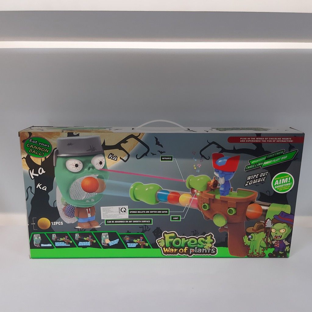 Đồ Chơi Súng Bắn Bóng Zombies