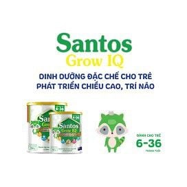 Sữa Bột Santos Grow IQ 900g