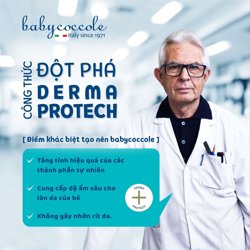 DẦU GỘI CHIẾT XUẤT HOA SEN BABYCOCCOLE 250ML 0M+ - date T7/2025