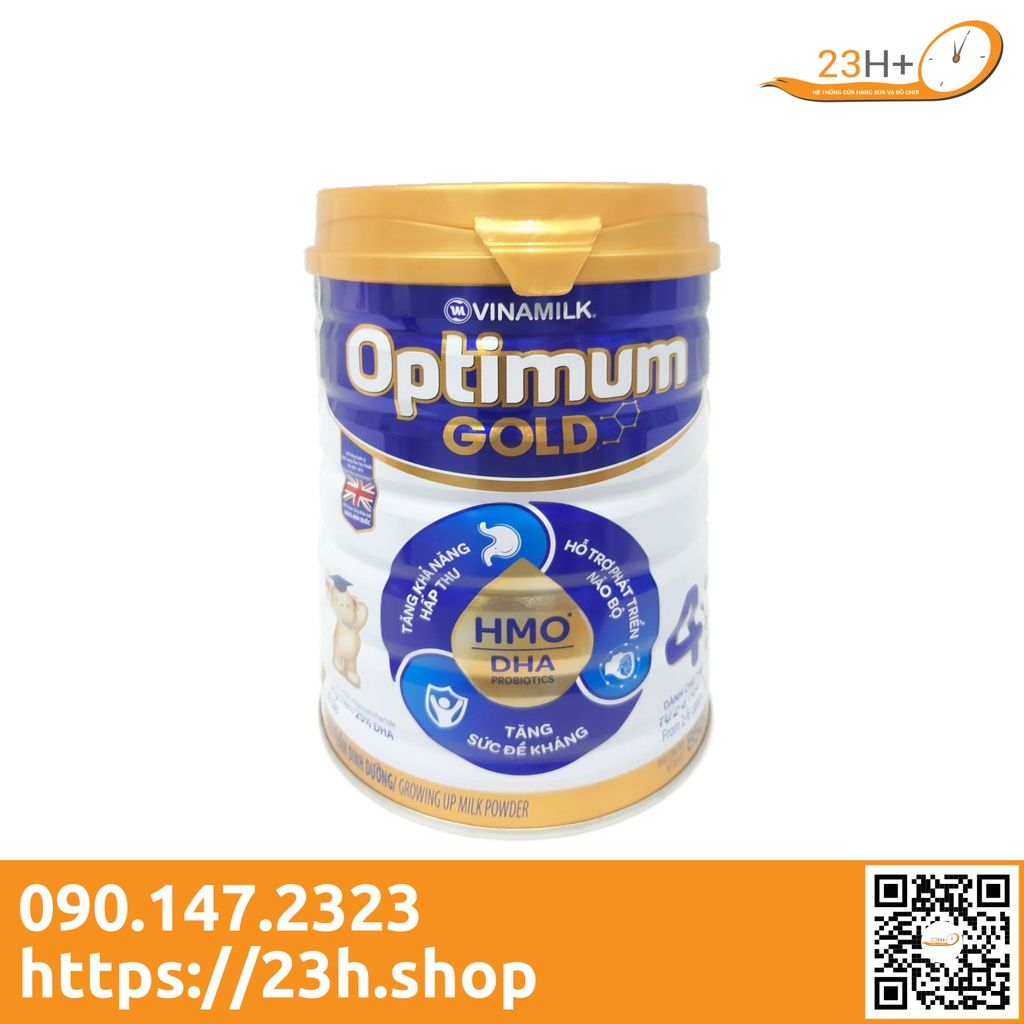 Sữa Bột Optimum Gold 4 850g Mới