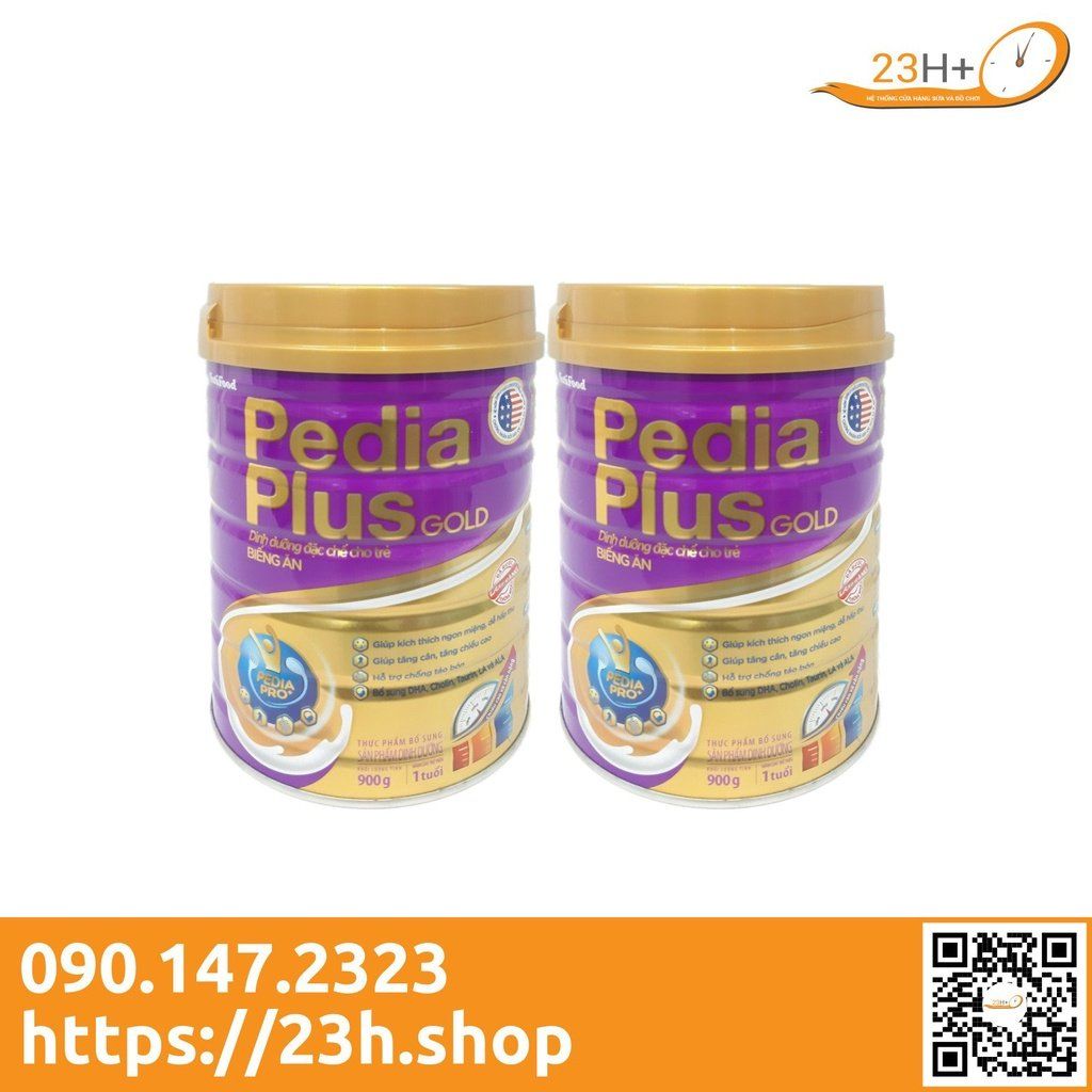 Sữa Bột Nuti Pediaplus Gold 900g