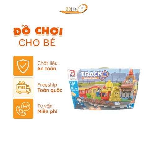 Đồ Chơi Lắp Ráp Đường Ray Tàu Hỏa Thomas Cho Bé