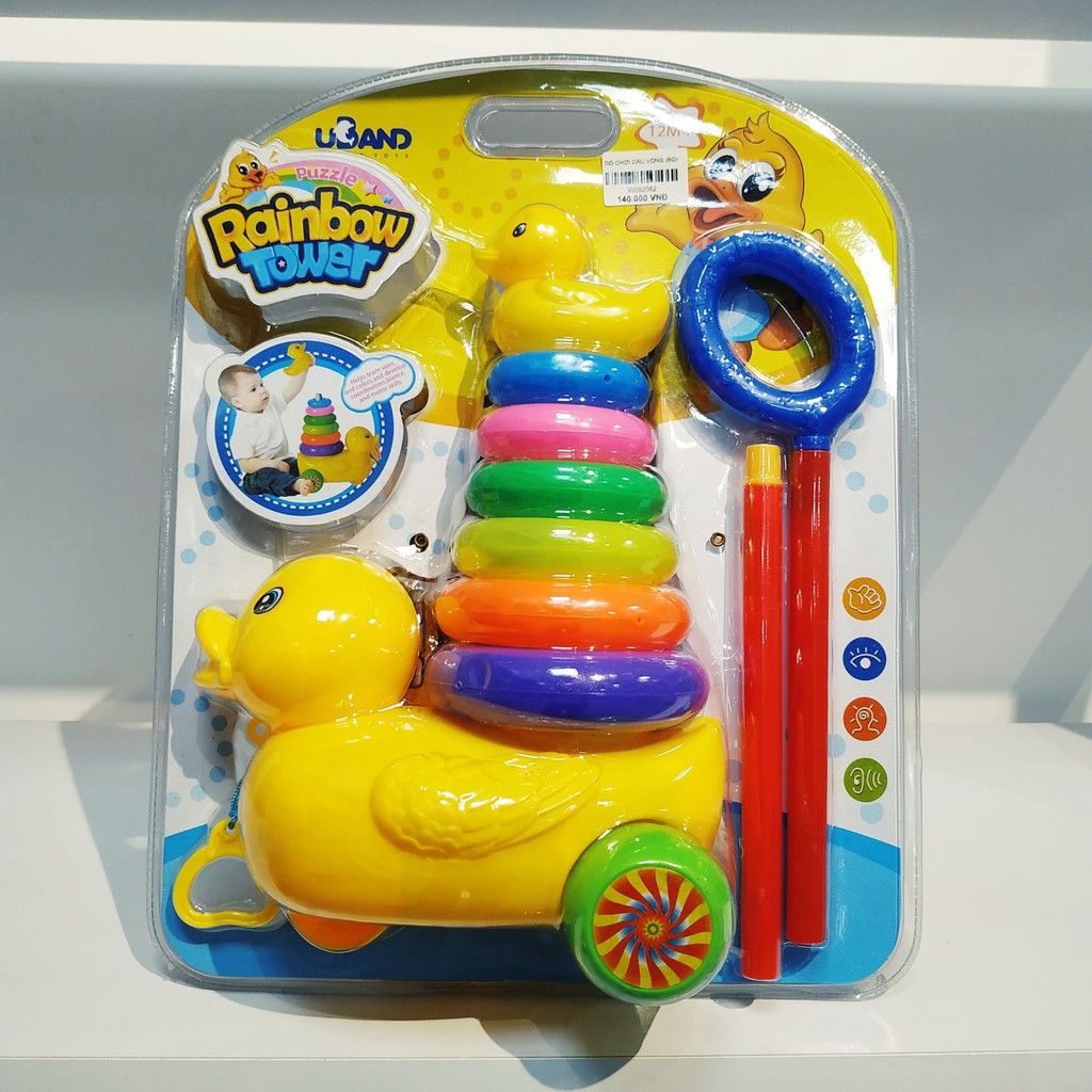 Đồ Chơi Vịt Cầu Vồng Cho Bé