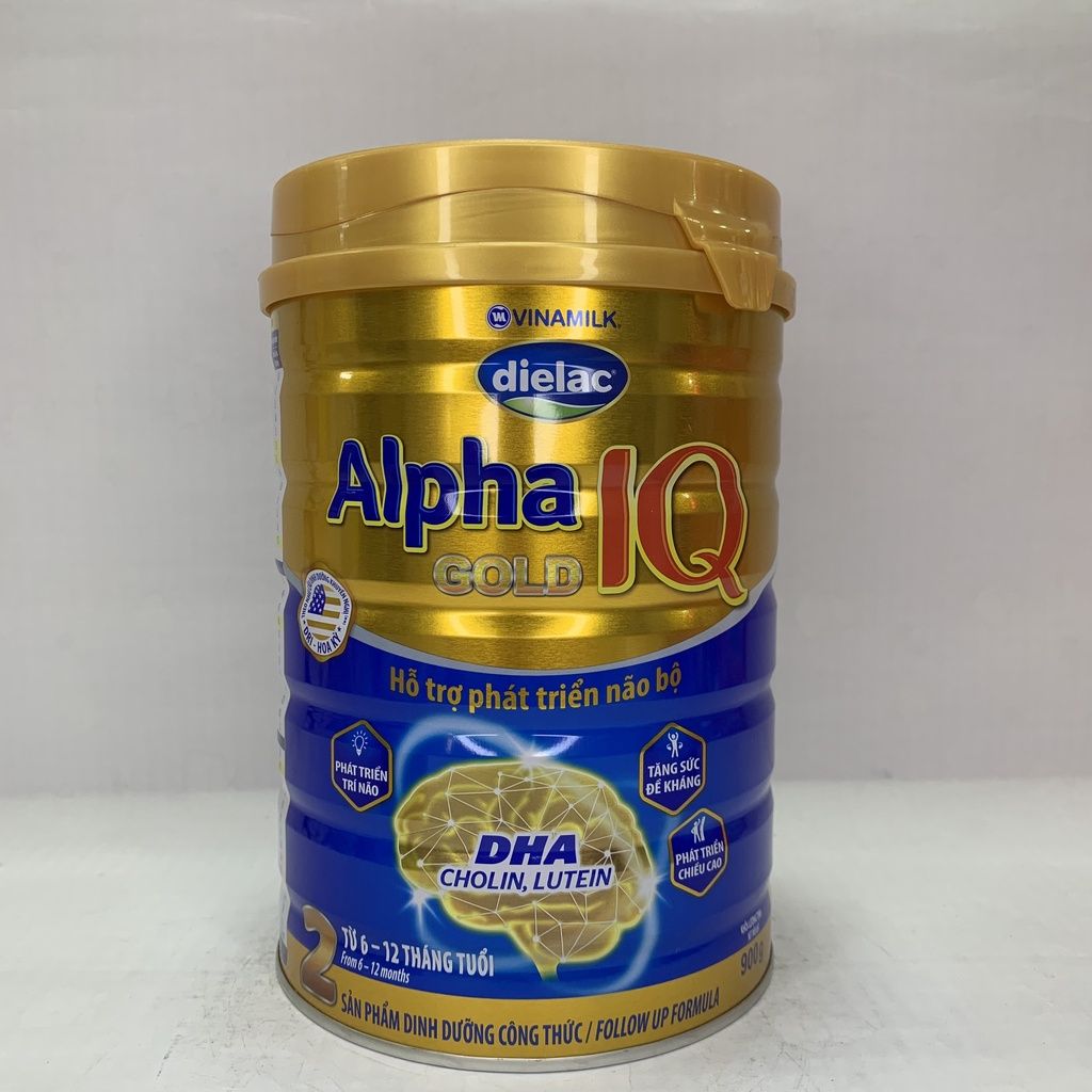 Sữa Bột Dielac Alpha IQ Gold 2 900g