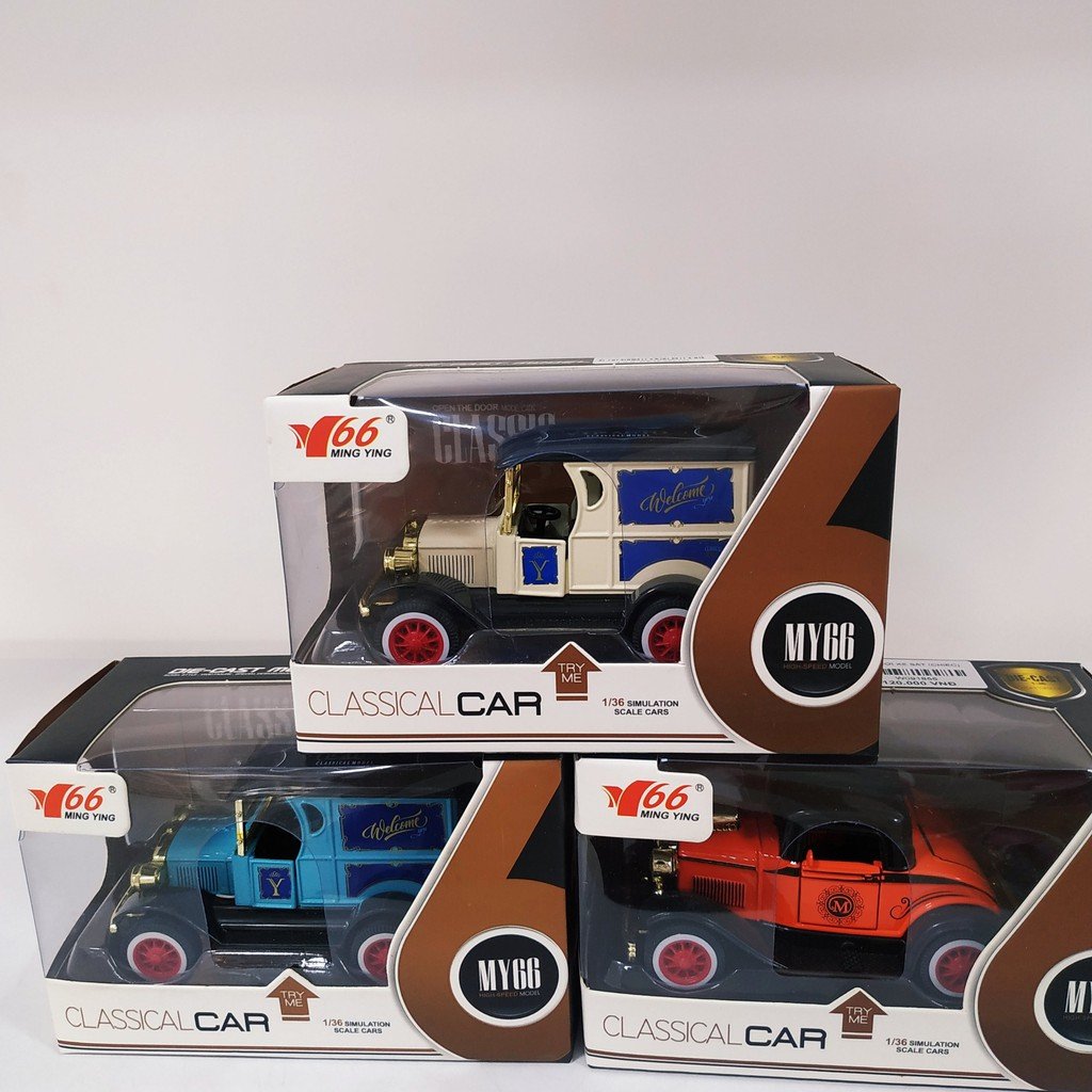 HCMBộ 30 mô hình xe ô tô mini bánh đà làm đồ chơi cho bé