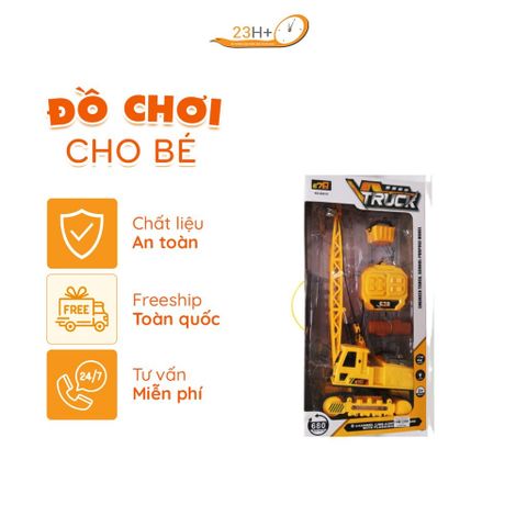 Đồ Chơi Xe Cẩu Có Điều Khiển Xoay 680 Độ Cho Bé