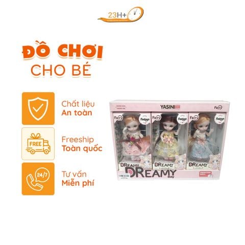 Đồ Chơi Bộ 3 Búp Bê Dreamy