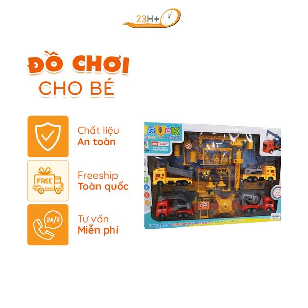 Đồ Chơi Mô Hình Công Trình Xây Dựng Cho Bé