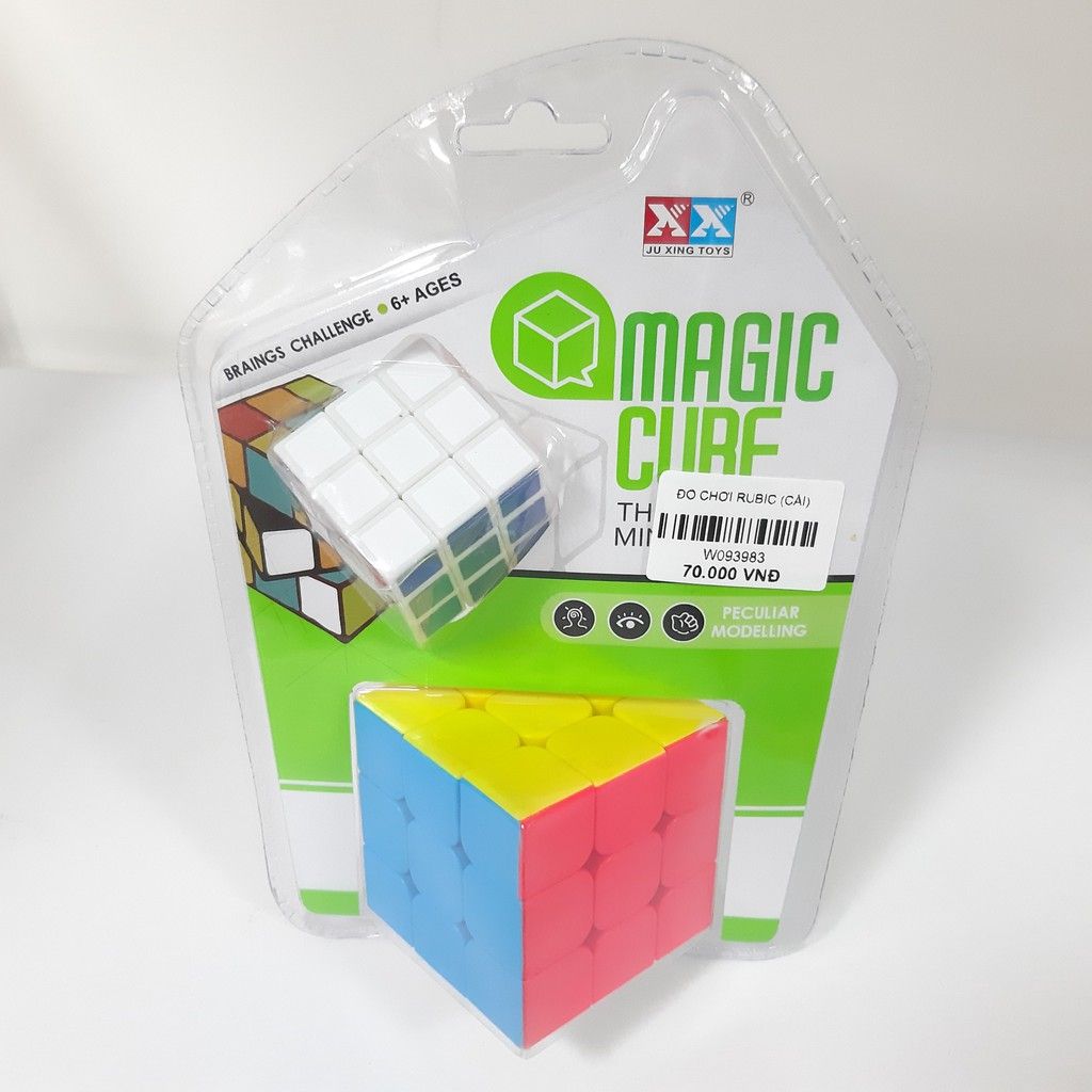 Đồ Chơi Xoay Rubic 3x3 Cho Bé- Đò Chơi Tư Duy