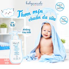 DẦU GỘI CHIẾT XUẤT HOA SEN BABYCOCCOLE 250ML 0M+ - date T7/2025