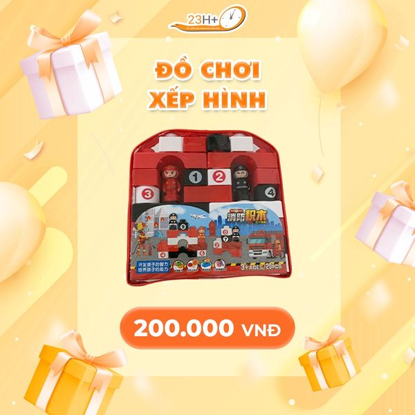 ĐỒ CHƠI XẾP HÌNH ( 4 Bịch )