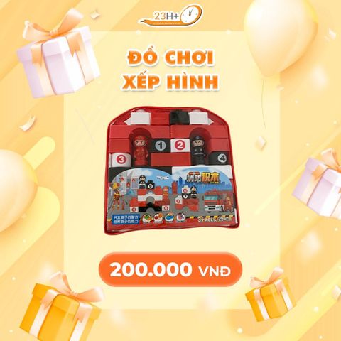 ĐỒ CHƠI XẾP HÌNH ( 4 Bịch )