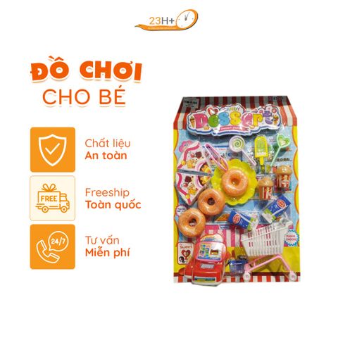 Đồ Chơi Xe Bán Kẹo Cho Bé Chơi Đồ Hàng