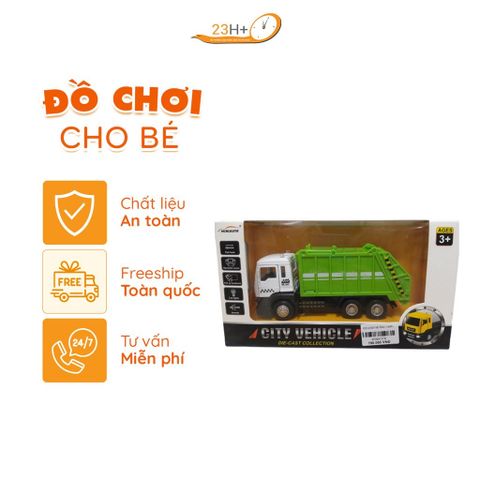 Đồ Chơi Xe Chở Rác Có Điều Khiển Cho Bé Yêu Môi Trường