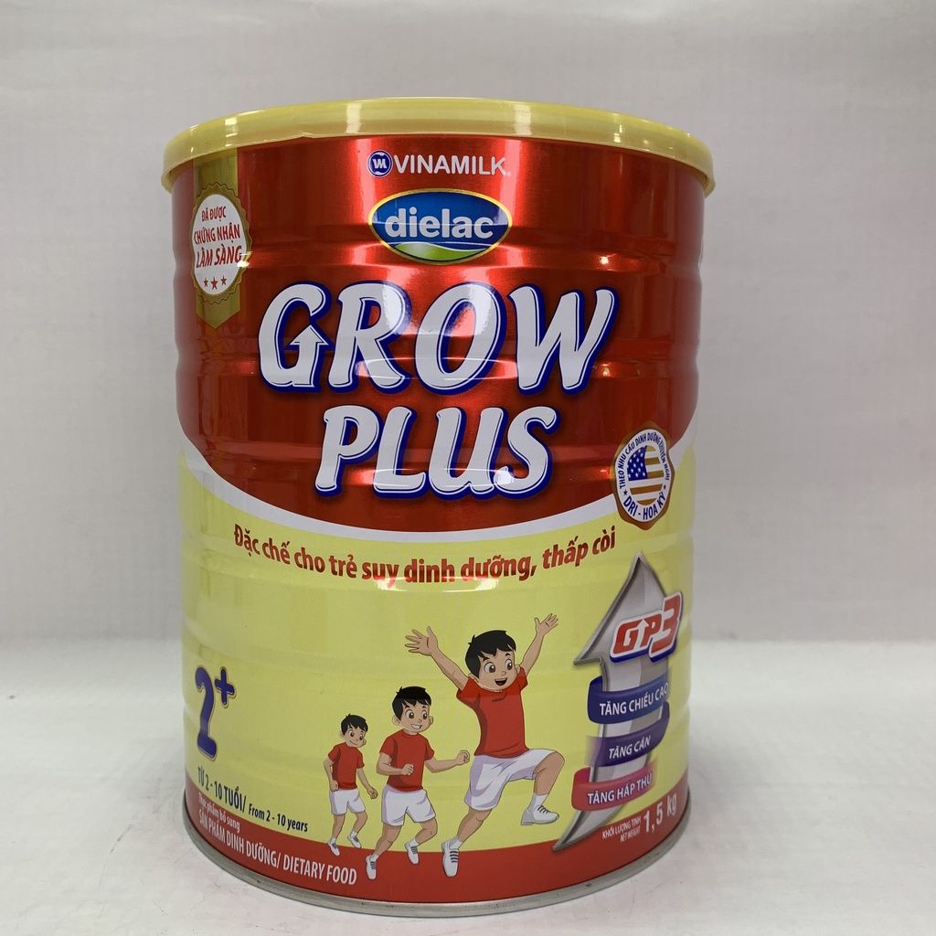 Sữa Bột Dielac Grow Plus Đỏ 2+ 1.5kg