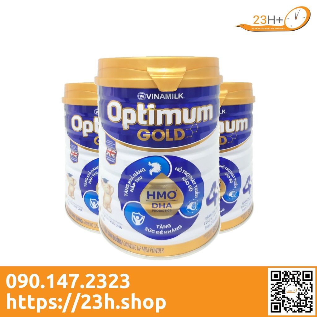 Sữa Bột Optimum Gold 4 850g Mới