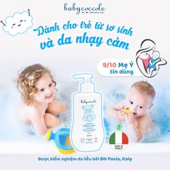 DẦU GỘI CHIẾT XUẤT HOA SEN BABYCOCCOLE 250ML 0M+ - date T7/2025
