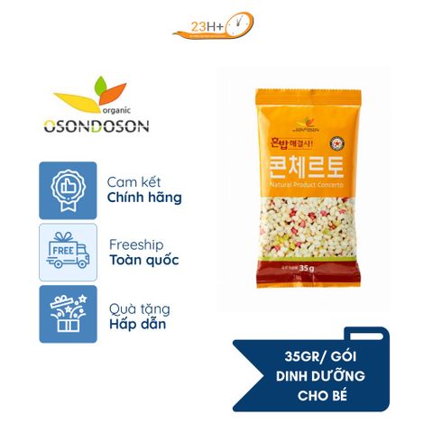 Ngũ Cốc Dinh Dưỡng Hàn Quốc Osondoson 35g