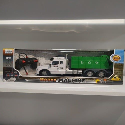 Đồ Chơi Xe Chở Rác Có Điều Khiển Cho Bé Yêu Môi Trường