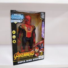 Đồ Chơi Siêu Nhân Nhên Spiderman Biệt Đội Siêu Anh Hùng Bằng Nhựa Cho Bé