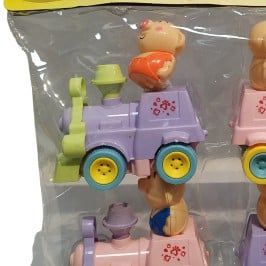 Đồ Chơi Set 4 Xe Hình Đầu Tàu Cho Bé