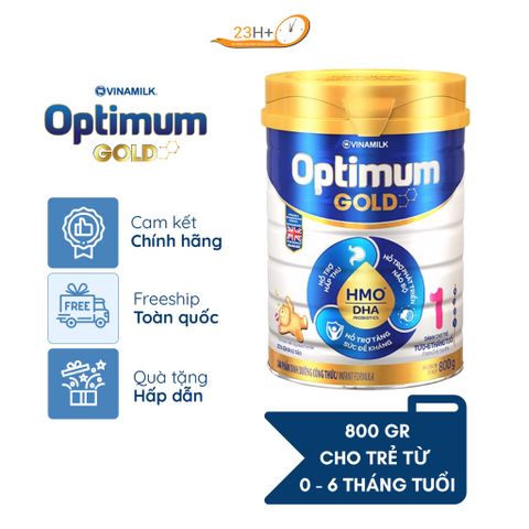 Sữa Bột Optimum Gold 1 800g Mới