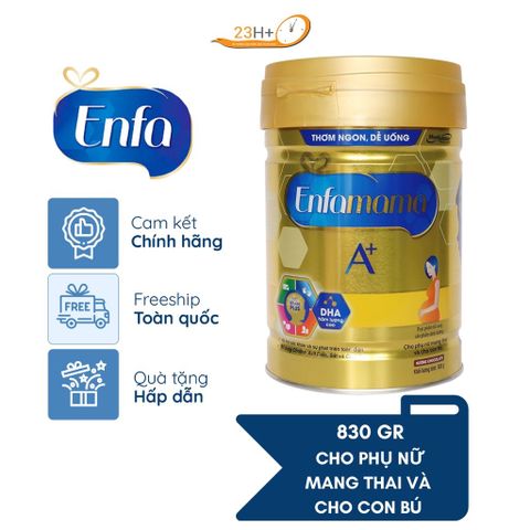 Sữa Bột Enfa A+ Mama Chocolate 830g