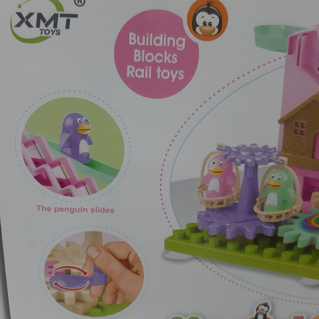 Đồ Chơi Xếp Hình Cầu Trượt