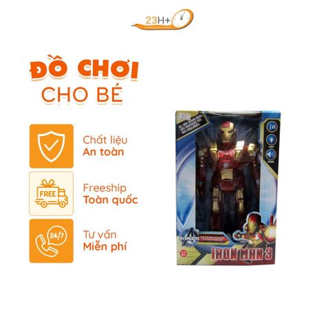 Đồ Chơi Siêu Nhân Iron Man 3 Bằng Nhựa Cho Bé Trai