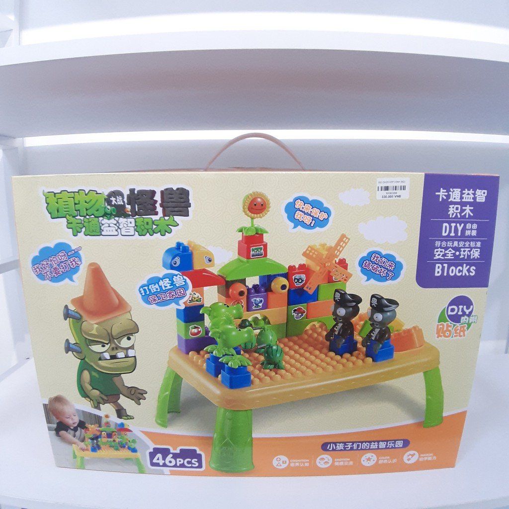Đồ Chơi Xếp Hình Zombies Cho Bé