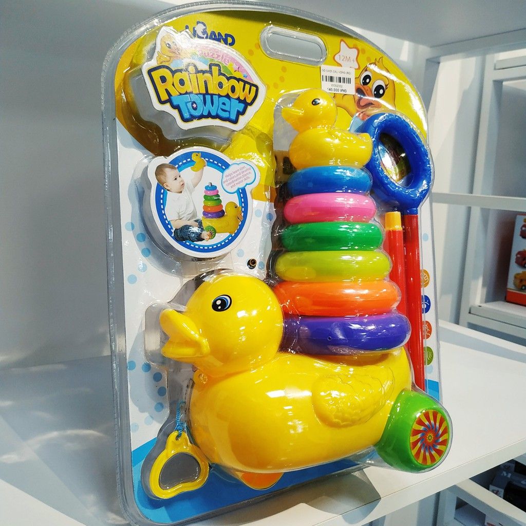 Đồ Chơi Vịt Cầu Vồng Cho Bé