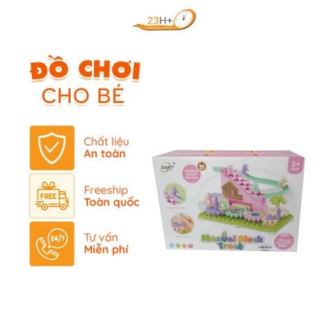 Đồ Chơi Xếp Hình Cầu Trượt