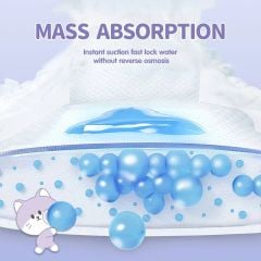 TÃ EM BÉ DẠNG QUẦN UNIHOPE SIZE M - 56 MIẾNG