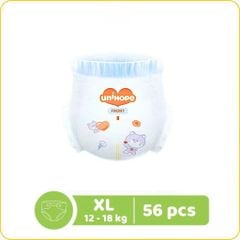 TÃ EM BÉ DẠNG QUẦN UNIHOPE SIZE XL - 56 MIẾNG