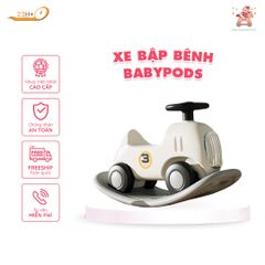 Xe Bập Bênh Babypods Đa Năng Cho Bé - Nhựa Việt Nhật