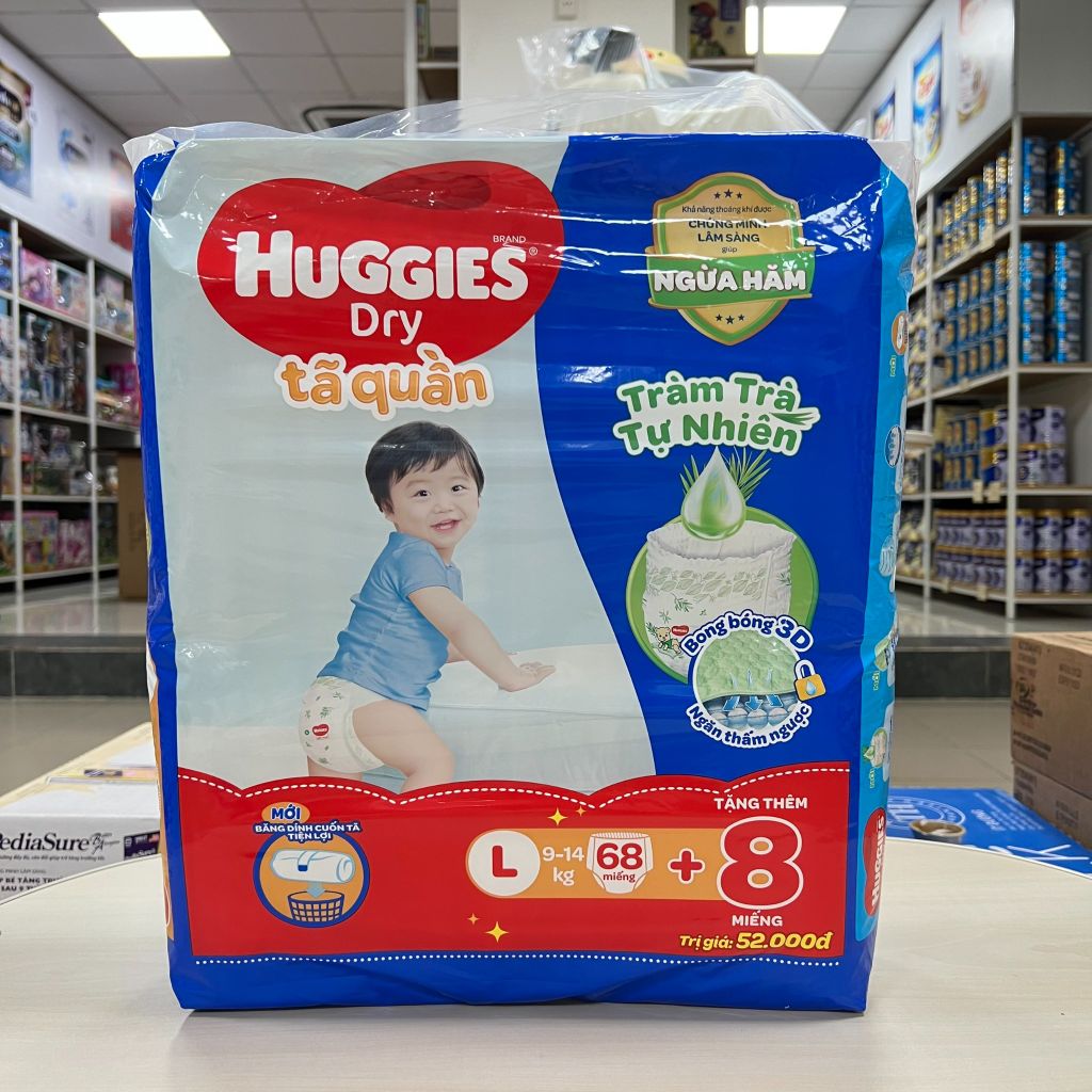 Tã Quần Huggies L68