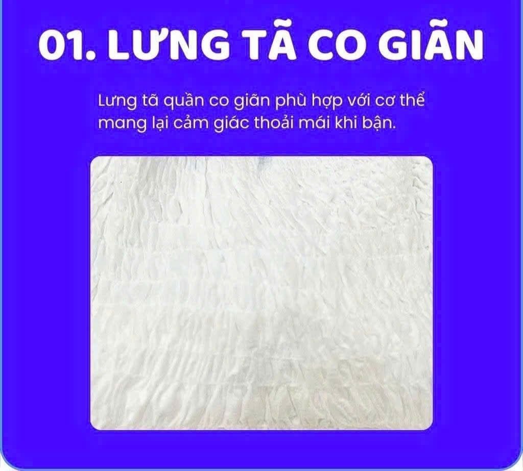 TÃ QUẦN NGƯỜI LỚN MIKUBI SIZE L 110-130CM