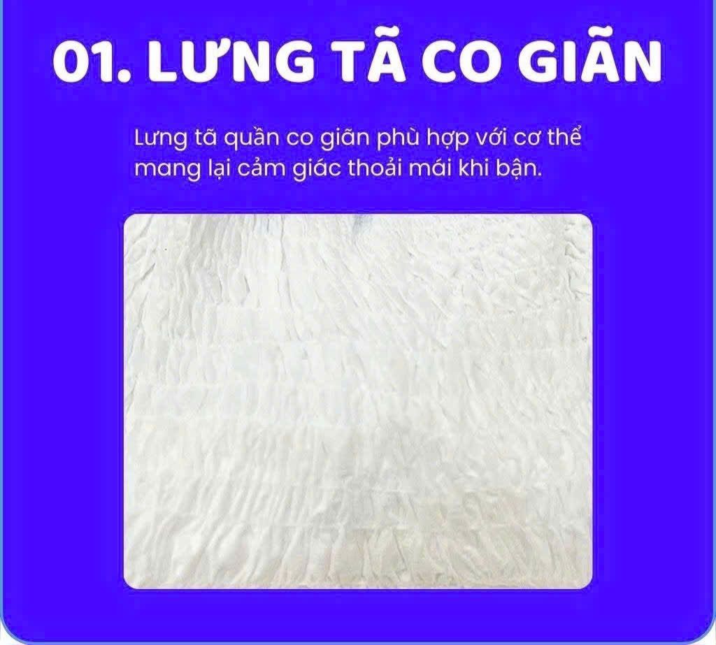 TÃ QUẦN NGƯỜI LỚN MIKUBI SIZE XL 115-160CM