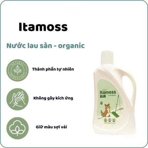 Nước lau sàn ITAMOSS hương SẢ can 1kg